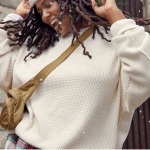 Aerie The Sweat Waffle crewneck sweatshirt